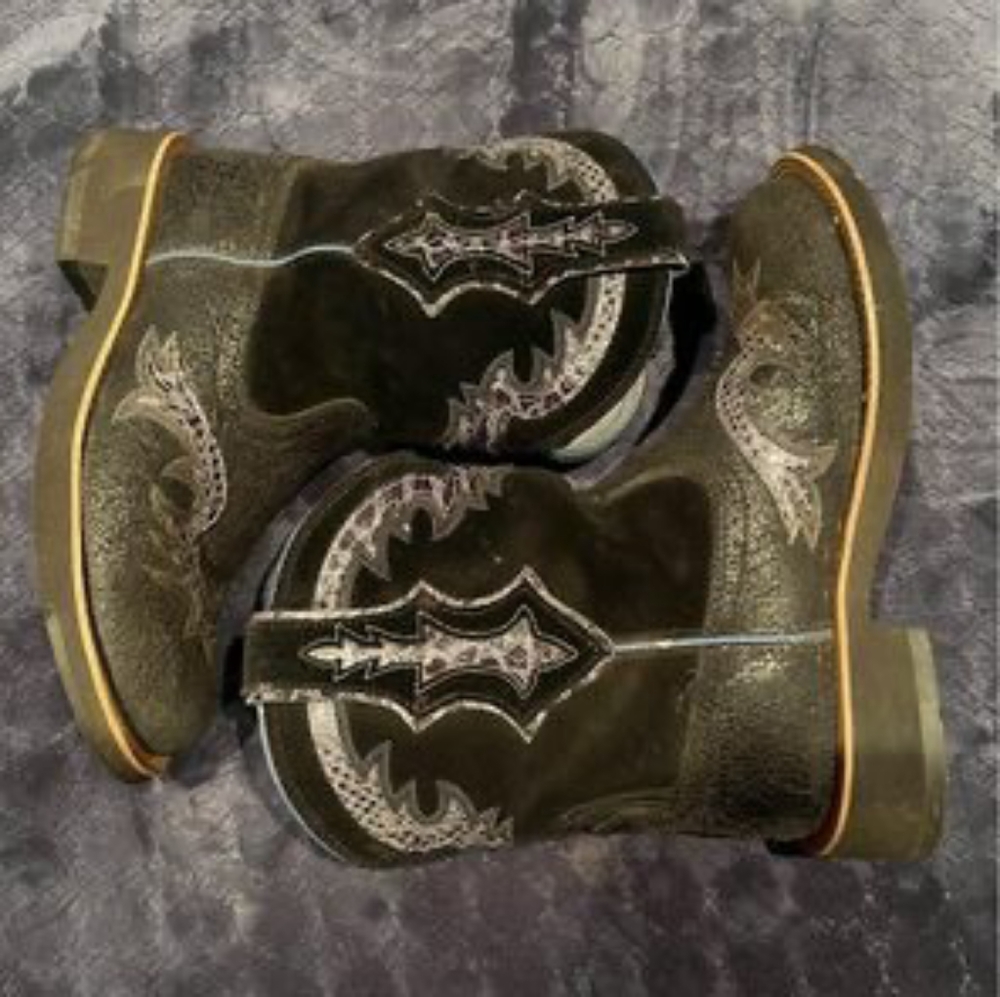 Ariat fat boy boots black